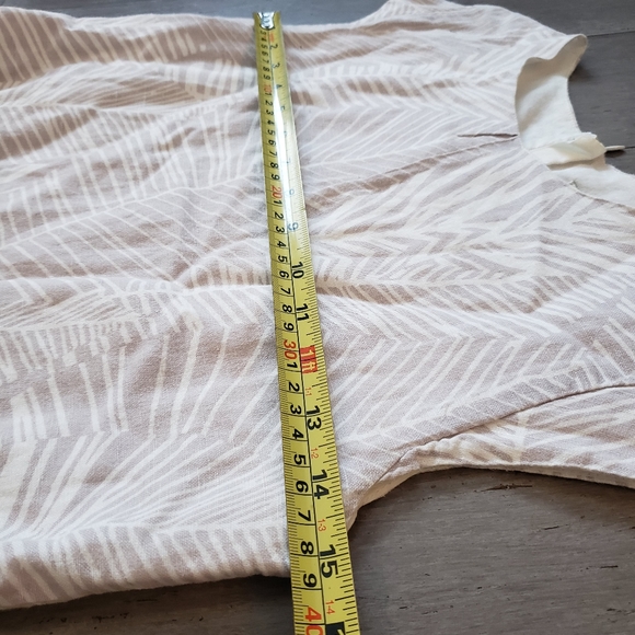 Jean Bourget Girls Fit and Flare Leave Print Dress Size 12 - Picture 11 of 12